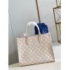 Louis Vuitton Onthego MM Khaki Pink/Gray Bag