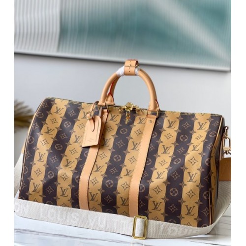 Louis Vuitton Keepall Bandoulière Yellow 50