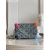 Louis Vuitton Climbing mini gray/ white bag