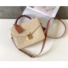 Louis Vuitton Monogram Empreinte Pochette Metis M43941 White