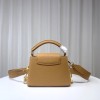 Louis Vuitton M21798 Capucines Mini Brown Leather Bag