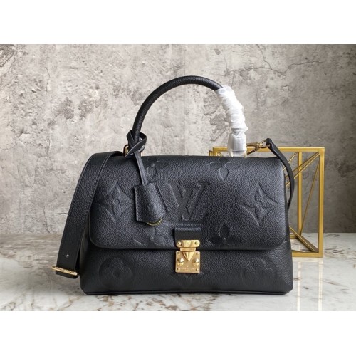 Louis Vuitton Madeleine Black MM Bag