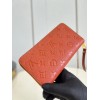 Louis Vuitton Long Orange Wallet