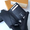 M63296 LV Card Pack Black Wallet