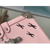 Louis Vuitton Petite Malle Pink Epi Leather Bag