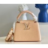 Louis Vuitton Capucines Mini Taurillon Orange Bag