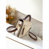 Louis Vuitton Monogram Empreinte Pochette Metis M43941 White