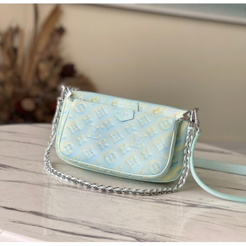 Louis Vuitton Multi Pochette Light Blue