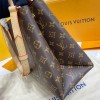 Louis Vuitton Flower Tote Shoulder Cream Bag M43550