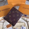 Louis Vuitton Monogram Canvas Original leather Wallet M60895