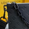 Louis Vuitton Damier Glitter Leather Men Bag