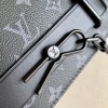 LV Steamer Messenger Monogram Eclipse M45585