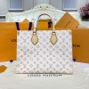 Louis Vuitton Onthego white retro colored MM bag