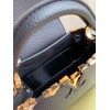 Louis Vuitton Capucines Mini Bag Taurillon Black M56848