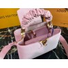 Louis Vuitton Capucines MM Pink Bag