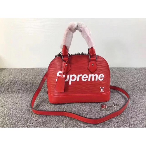 Louis Vuitton Supreme domed satchel alma M40301