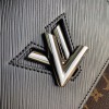 Louis Vuitton Small Black Epi Leather Chain Bag