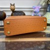 Louis Vuitton Capucines Brown Ostrich leather PM/MM bag