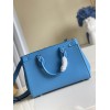 Louis Vuitton Grenelle tote blue epi pm bag