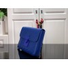 LV S Lock A4 Pouch Monogram Macassar M80560