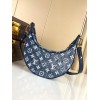 Louis Vuitton Loop Monogram Circle in Denim Bag