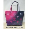 Louis Vuitton Neverfull Midnight Fuchsia Tote Bag