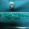 Louis Vuitton Blue Crocodile Capucines PM