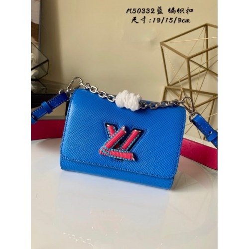 Louis Vuitton Twist PM Epi Leather Blue M57669