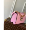 Louis Vuitton Twist MM Pink Handbag