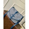 Louis Vuitton Saumur PM Blue Shoulder Bag