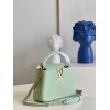Louis Vuitton Capucines Mini Taurillon Green Bag