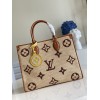 LV onthego Monogram Raffia New 35cm