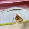 Louis Vuitton Capucines Mini White/Green Bag