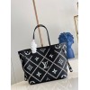 Louis Vuitton Black Neverfull Maletage M46040