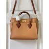 Louis Vuitton On My Side Brown M53824