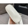 Chane white lampskin backpack