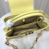 Louis Vuitton M21798 Capucines BB Yellow Leather Bag