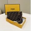 Fendi Zucchino Pouch with Chain Bag