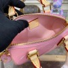 Louis Vuitton Nano Speedy Mochi Pink Patent Leather M81879 Bag
