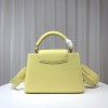 Louis Vuitton M21798 Capucines BB Yellow Leather Bag