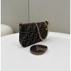 Fendi Zucchino Pouch with Chain Bag