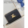 Louis Vuitton twist 2 tone hardware MM bag