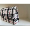 Chanel CF tweed black white 25cm bag