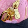 Louis Vuitton Nano Speedy Mochi Pink Patent Leather M81879 Bag