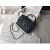 Chanel Flap Bag Dark green