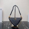 Prada Symbole leather and fabric mini bag