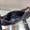 Black Padded nylon shoulder bag