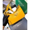 Prada Re-Edition 2005 Saffiano Yellow LeatherBag