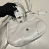 Prada Moon padded white nappa leather bag