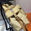 Prada Marble Gray/black Nylon Backpack 2VZ074